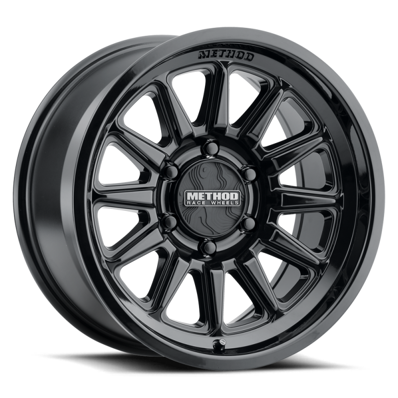 Method MR323 - 17x8.5 / 6x5.5 / ET 25 / 106.25 CB - Gloss Black