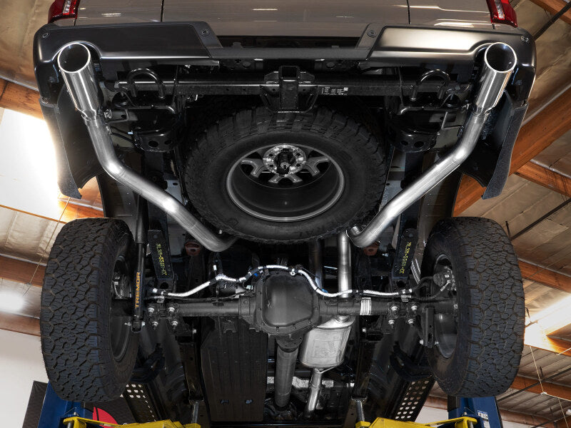 aFe 21-26 Ford F150 Tremor Vulcan Series 3IN 304SS Cat-Back Exhaust Dual Rear Exit w/Polished Tip