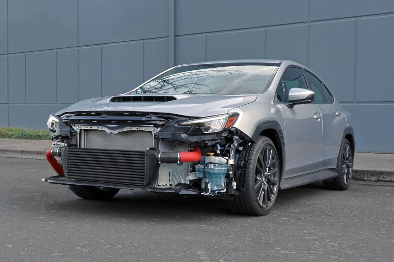 PERRIN 02-26 Subaru WRX/STI Standard Size Front Mount Intercooler Core - Black