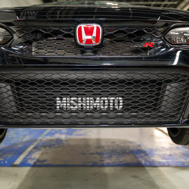 Mishimoto 2023+ Honda Civic Type-R Intercooler Kit w/Pipes - Silver Intercooler/Black Pipes