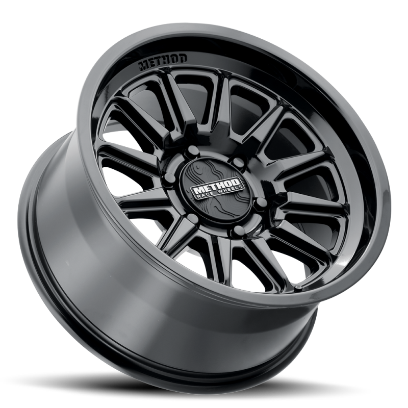 Method MR323 - 17x8.5 / 6x5.5 / ET 25 / 106.25 CB - Gloss Black