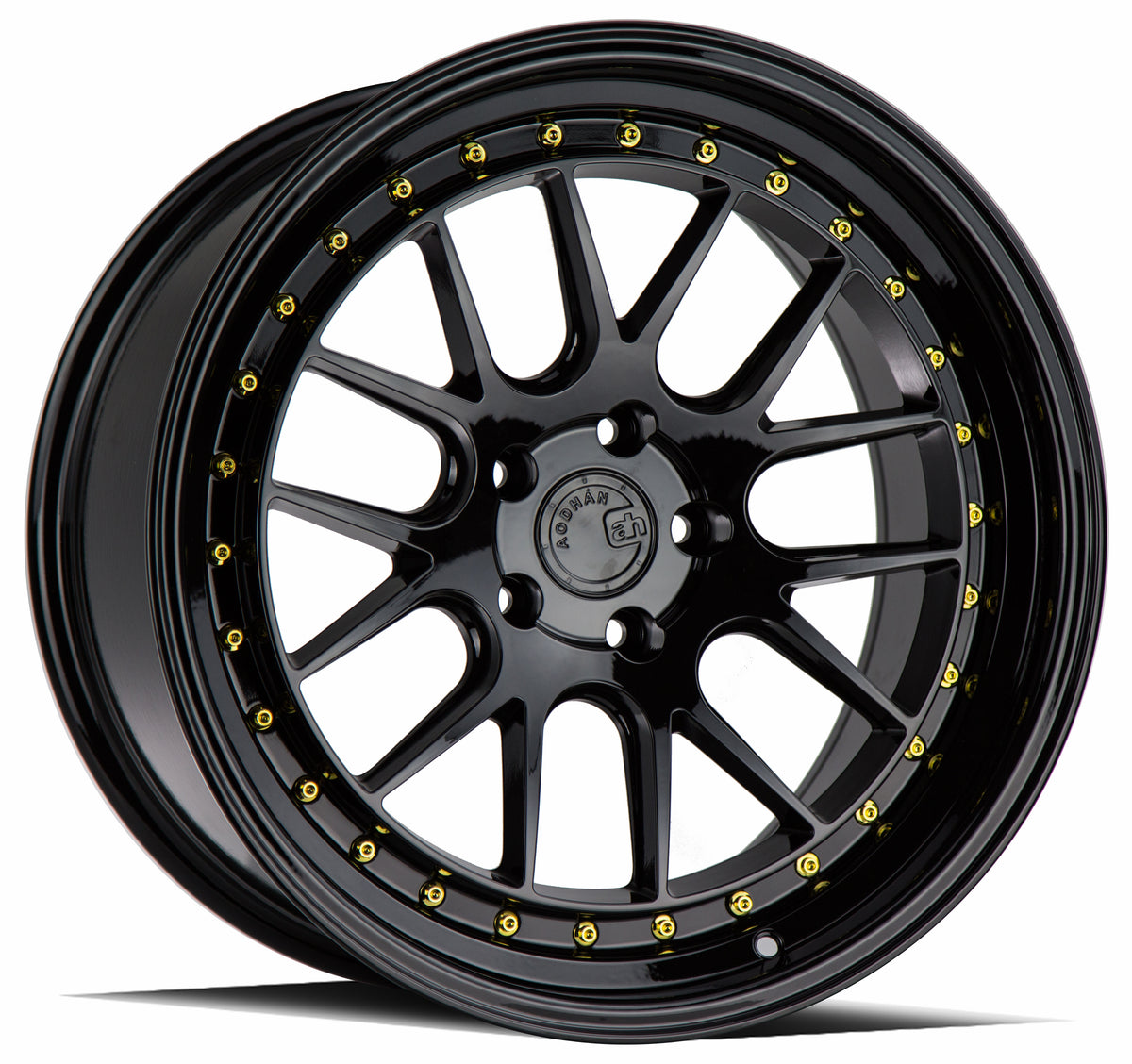 AodHan DS06 Gloss Black W /Gold Rivets
