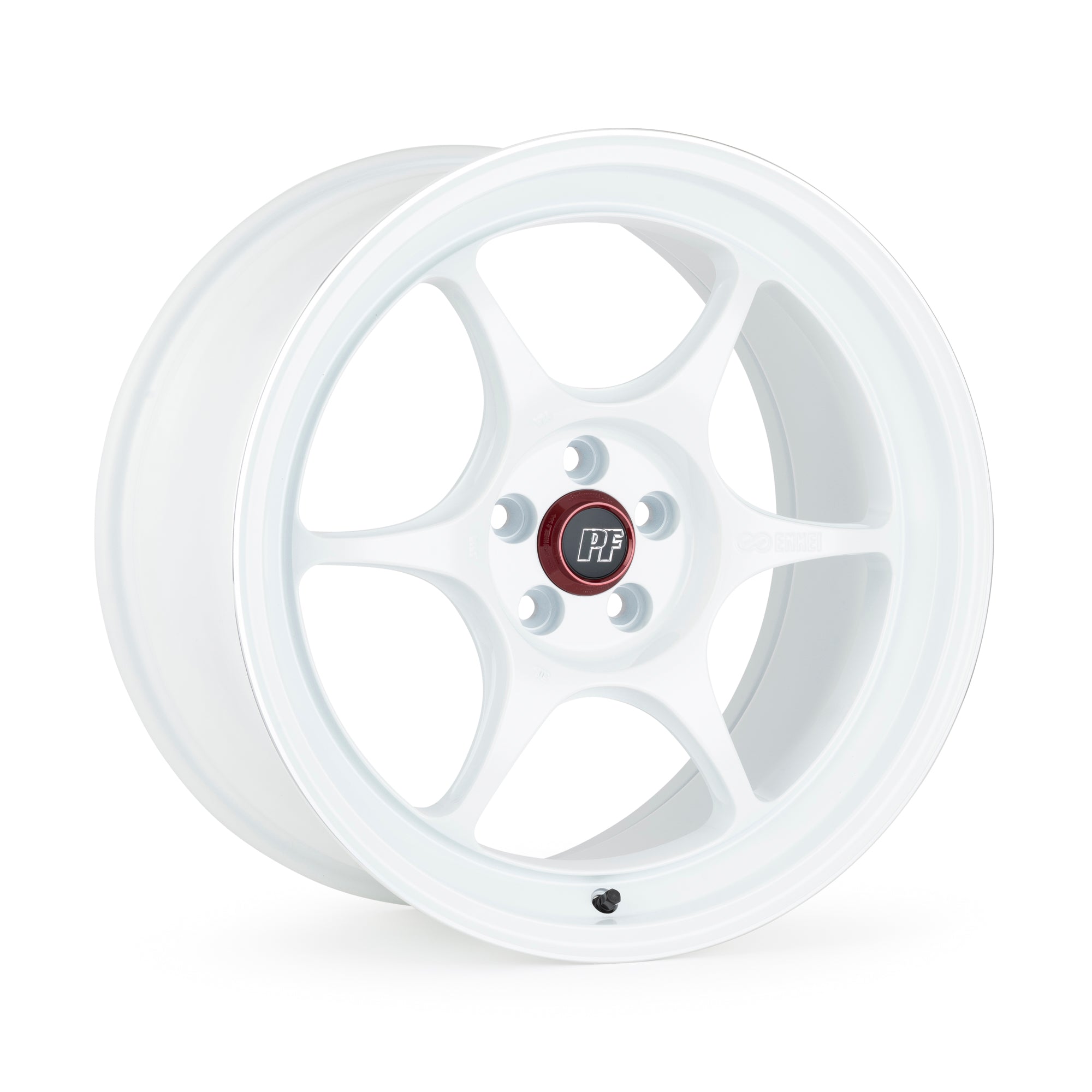 Enkei PF06 16x8 4x100 30mm Offset 67mm Bore - White Machined