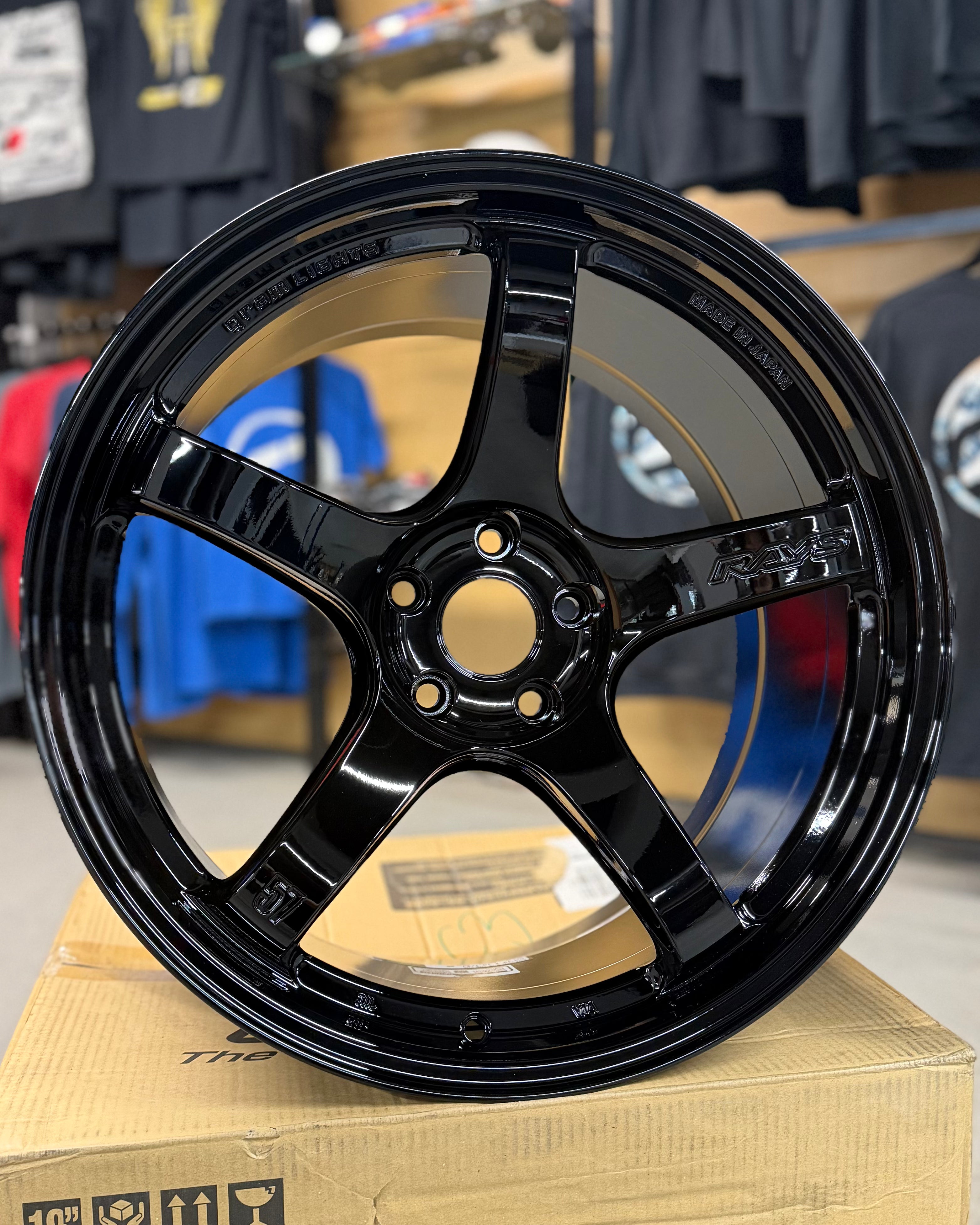 Gram Lights 57CR 19x9.5 +25 I 19x10.5 +35 5x112 Glossy Black Wheel(set of 4) Supra Mk5