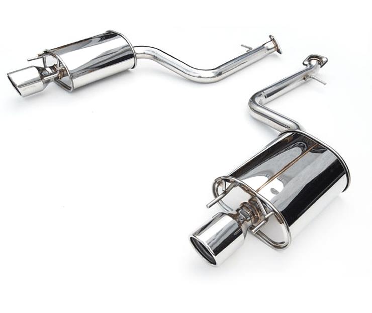 Invidia 02-07 WRX/STi 76mm Q300 Stainless Steel Cat-back Exhaust