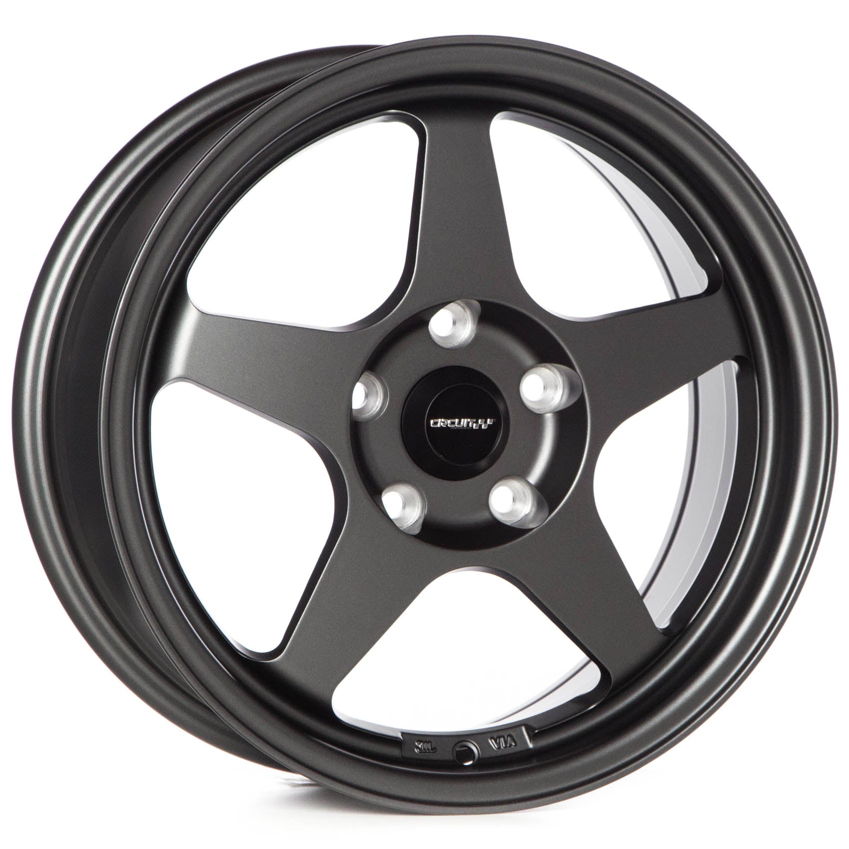 Circuit Performance CP22 - Matte Gunmetal | 16x7 | 5x114.3 | +35