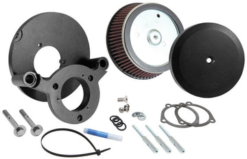 K&N 99+ Harley-Davidson Street Metal Intake System - Hammer Black