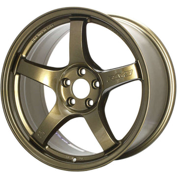 Gram Lights 57CR 18x10.5 +22 5x114.3 Bronze 2 Wheel