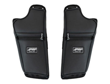 PRP Seats 2016+ Polaris General Front Lower Door Bags w/Knee Pad - Pair