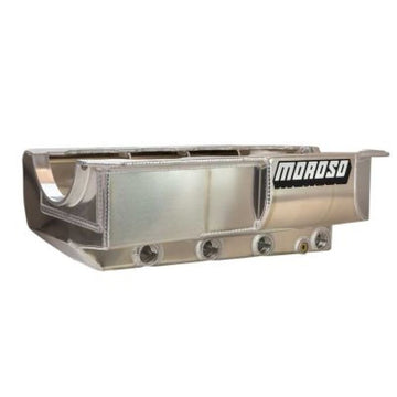 Moroso Mountain Motor Pro Stock CFE 5in Bore Space DRCE4 Style/GM DRCE4 Dry Sump Aluminum Oil Pan