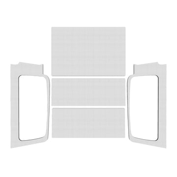 DEI 04-06 Jeep Wrangler LJ Unlimited Headliner Complete Kit - White