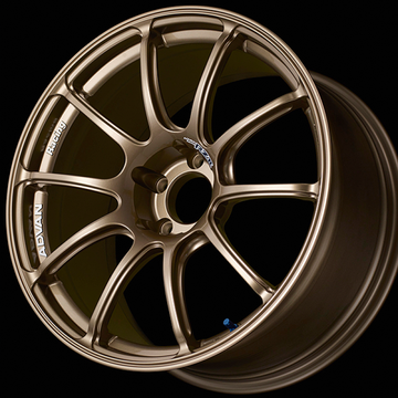 Advan RZII 17x8 +37 5x114.3 Racing Bronze Wheel