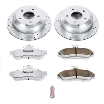 Power Stop 05-06 Pontiac GTO Rear Z26 Street Warrior Brake Kit