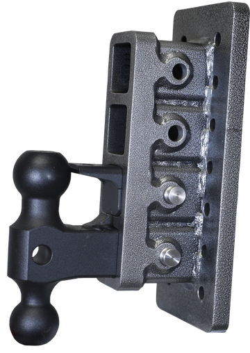 Gen-Y Mega Duty 2in Bolt-On 7.5in Drop 2K TW 16K Hitch w/GH-051 Dual-Ball/GH-032 Pintle Lock