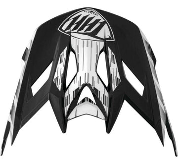 THH Helmets T-42 Bmx Xtreme Visor Mtblkwht