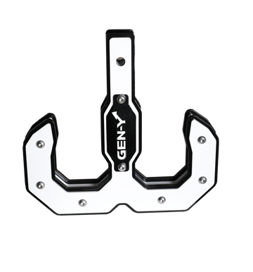 Gen-Y Hulk 2.0 16K Tow Hook 2in Shank - Black/White