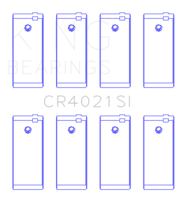 King Engine Bearings Escort 1.9 1987/89 (Size +0.50mm) Connecting Rod Bearing Set