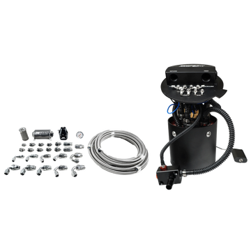 DeatschWerks X3 Series Fuel Pump Module w/ Triple DW400 Pumps/PTFE Plumbing Kit 11-24 Ford Mustang