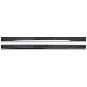 Putco 2020 GMC Sierra LD/HD Dbl/Regular Cab w/ GMC Etching (2pcs) Black Platinum Door Sills