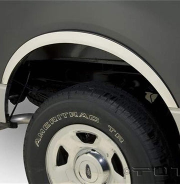 Putco 04-14 Ford F-150 (Excl Heritage) Reg/Ex Cab w/o Factory Flares SS Fender Trim - Half