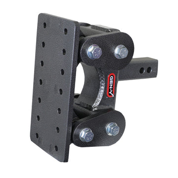 Gen-Y The Boss Torsion-Flex Pintle Plate 2in Shank 5.5in Drop 1.7K TW 16K Hitch