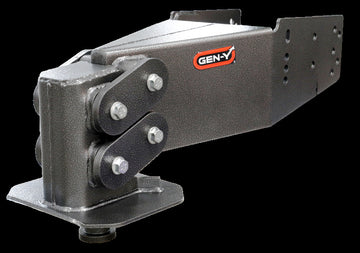 Gen-Y Executive Torsion-Flex 5th Wheel King Pin Box (2.5K-4.5K PW Range 30K Towing)
