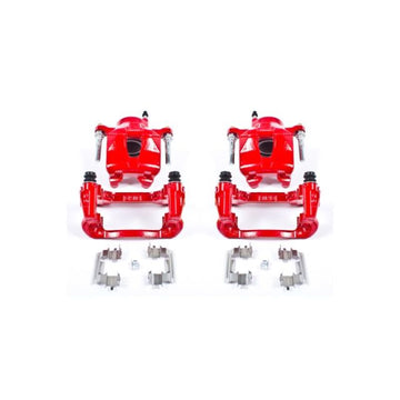 Power Stop 05-10 Scion tC Front Red Calipers w/Brackets - Pair