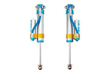 King Shocks 97-06 Jeep Wrangler TJ Rear 2.5 Dia Piggy Hose Reservoir Shock 3-5in Lift (Pair)