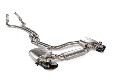 Akrapovic 2023 Audi RS6 Avant (C8) Evolution Line Cat Back (Titanium) (Req Link Pipe Set)