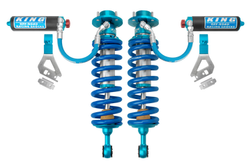 King Shocks 2022+ Toyota Tundra  Front 2.5 Dia w/ Remote Reservoir Coilover & Adjuster (Pair)