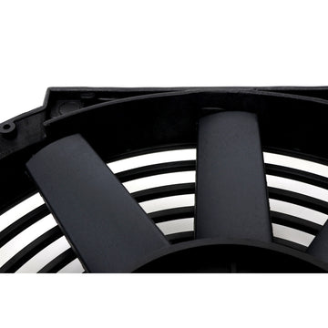 Ventilador eléctrico delgado BLOX Racing de 10 pulgadas - Negro