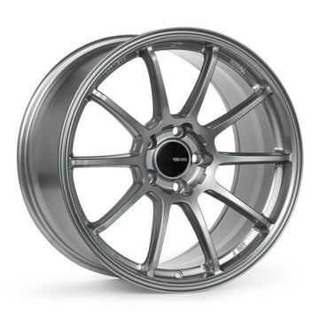 Rueda Enkei Triumph 18x8 5x112 45 mm con compensación y diámetro de 72,6 mm, color gris tormenta