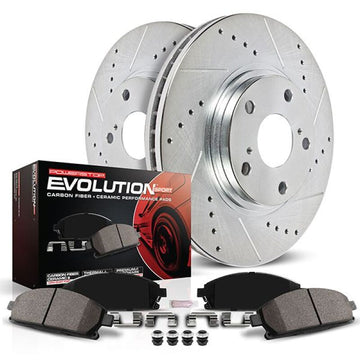 Power Stop 22-24 Toyota Tundra Front Z23 Evolution Brake Kit