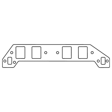 Cometic GM Gen-V/VI BB V8 .125in Fiber Intake Mani Gasket Set-2.460in x 1.860in Rect. Ports