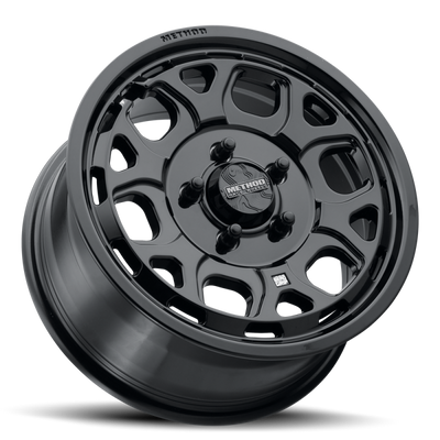 Method MR416 Bead Grip 15x7 / 6x5.5 / 74mm Offset / 78.30mm CB - Gloss Black Wheel
