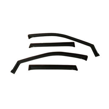 Westin 2011-2018 Jeep Grand Cherokee In-Channel Wind Deflector 4pc - Smoke