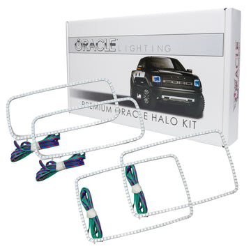 Oracle Ford F250 08-10 Halo Kit - ColorSHIFT