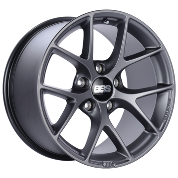 BBS SR 18x10 5x130 ET41 CB71.6 Satin Grey Wheel