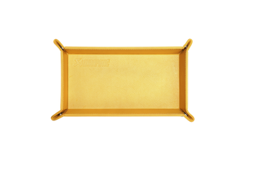 Akrapovic Leather Desk Valet - Yellow