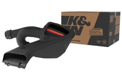 K&N 21-24 Chevrolet Silverado 1500 V8 5.3L/6.2L F/L NextGen Dryflow Cold Air Intake