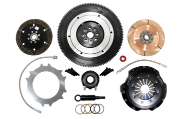Clutch Masters 07-09 Subaru Legacy GT Spec B Push Style Street/Race Twin-Disc 7.25in Clutch Kit