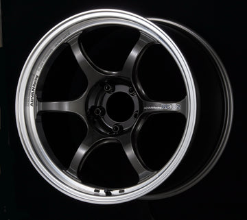 Advan RG-D2 18x9.5 +35 5x114.3 Machining and Black Gunmetallic Wheel