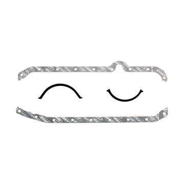 Cometic Chevrolet Gen-1 Small Block V8 .094i Fiber Oil Pan Gasket Kit Right Side Dipstick Thin Front