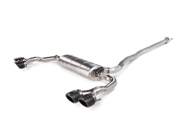 Akrapovic 2024+ Mercedes-AMG CLA 45 / CLA 45 S (C118/x118) Evo Line Cat Back (Titanium) w/ CF Tips