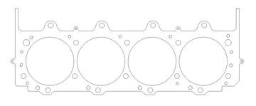 Cometic GM Pro Stock V8 .040in MLX Cylinder Head Gasket - 4.860in Bore - 5.200in Bore Center