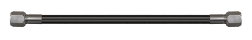 Goodridge 9in Universal Oil Line Assembly w/Black Fittings