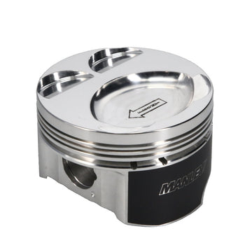 Manley Mazda 87,5 mm STD Bore 9,5 CR tipo plato Pistones de servicio extremo serie Platinum con anillos