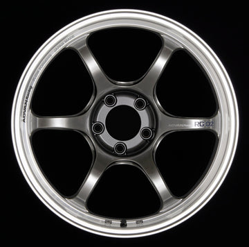 Advan RG-D2 18x9.5 +40mm 5x100 Machining and Racing Hyper Black Wheel