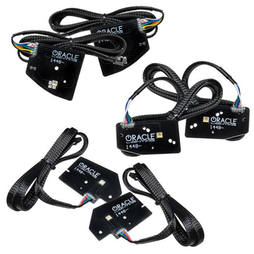 Oracle 19-21 RAM 1500 Projector LED Headlight DRL Kit - ColorSHIFT RGBW+A w/o Controller