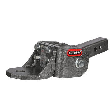 Gen-Y Glyder Torsion-Flex 2in Shank 2in Drop 7K Hitch w/Ball Platform/1in Diameter Mounting Hole